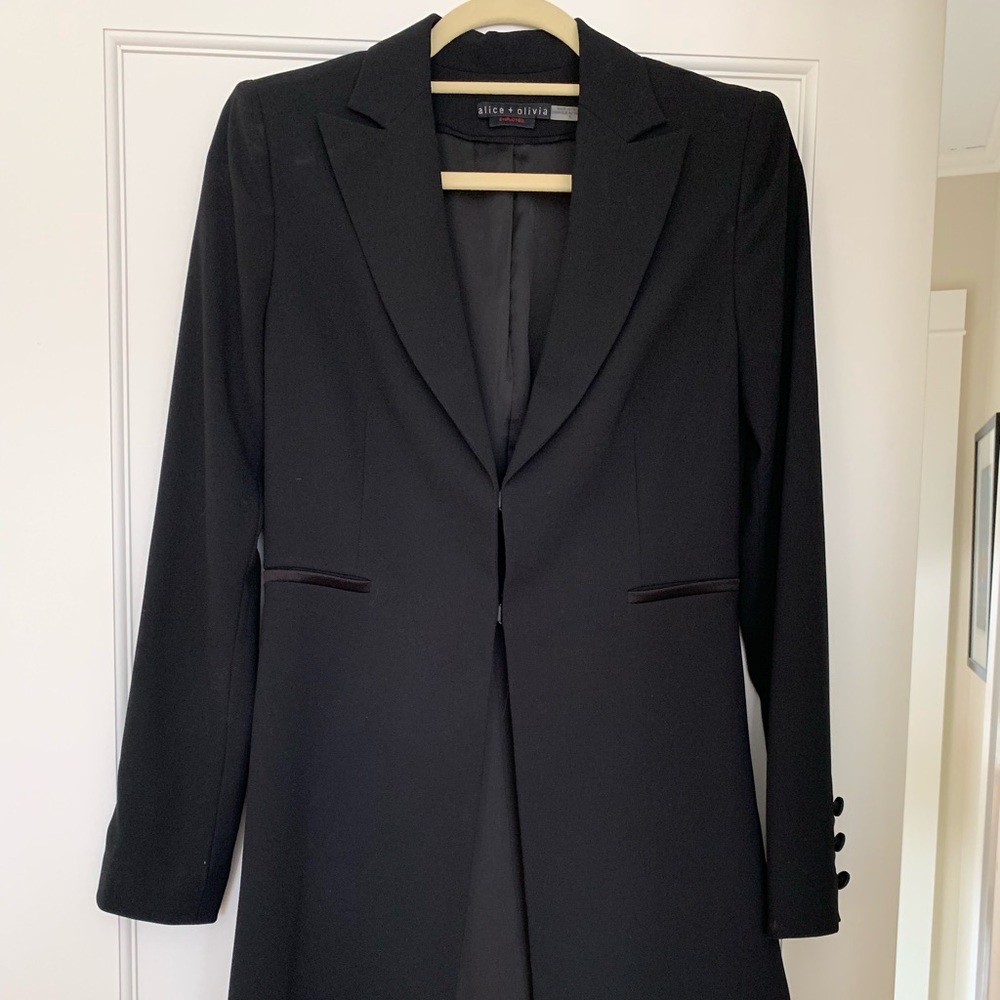 Alice + Olivia gabardine coat